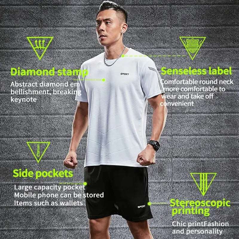 Clothes Fitness Mens Sportswear