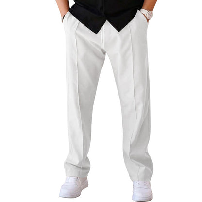 Pantaloni sportivi casual da uomo con coulisse