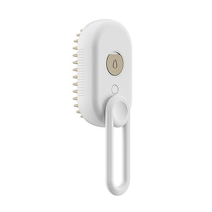 Electric Pet Steam Brush 3 In 1 Spray