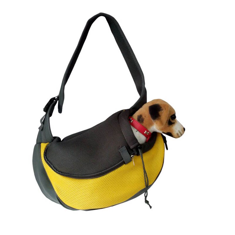 Bolsa de transporte para perros y gatos, cómoda mochila para mascotas de malla