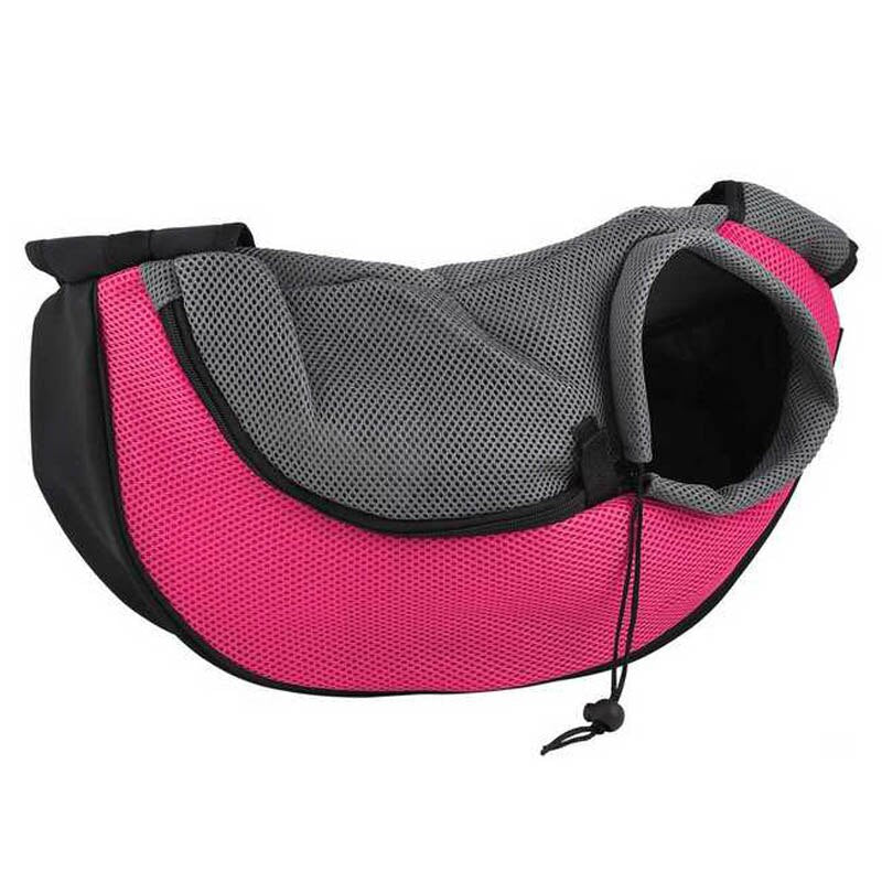 Dog Cat Carrier Bag Comfortable Mesh Pet Backpack