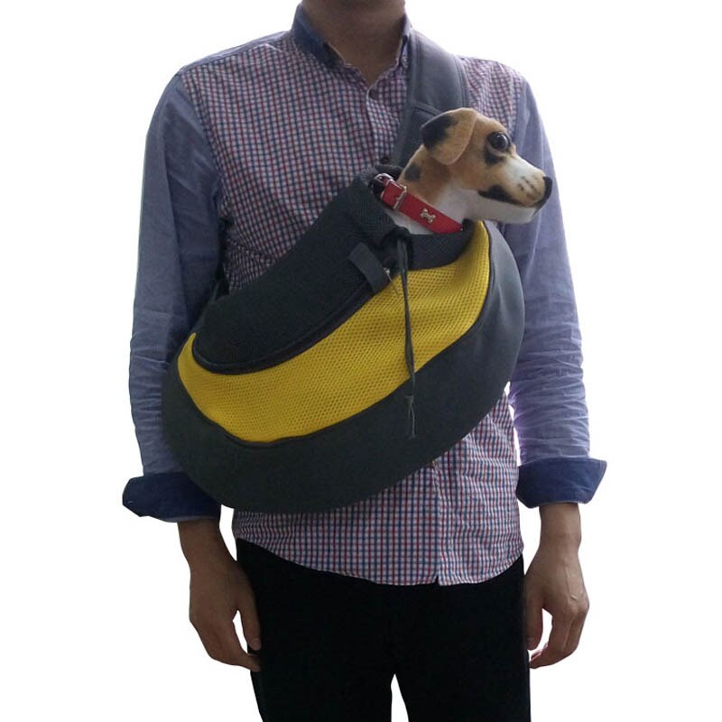 Bolsa de transporte para perros y gatos, cómoda mochila para mascotas de malla