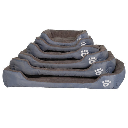 Cama para mascotas, sofá, camas para perros, fondo impermeable, forro polar suave