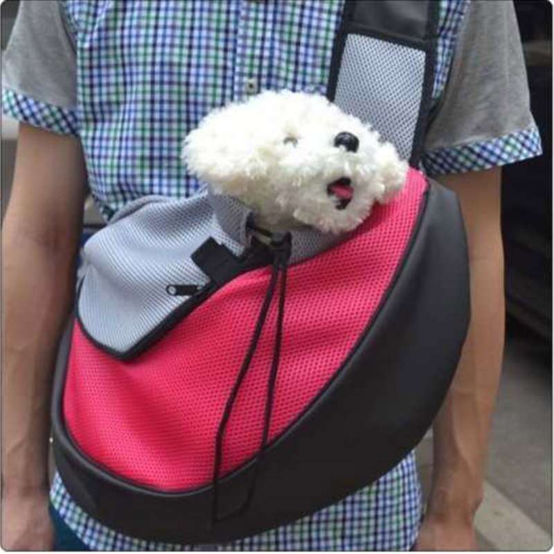 Dog Cat Carrier Bag Comfortable Mesh Pet Backpack