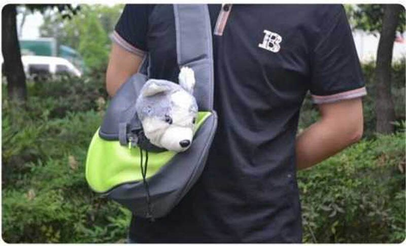 Bolsa de transporte para perros y gatos, cómoda mochila para mascotas de malla