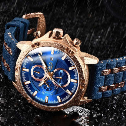 Watch Men's Luxury Waterproof Quartz