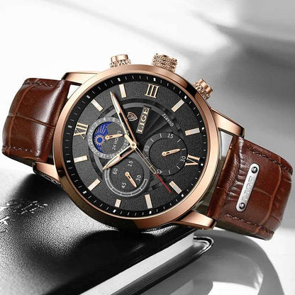 Men's Watches Luxury Casual Quartz Waterproof