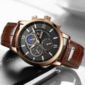 Men's Watches Luxury Casual Quartz Waterproof