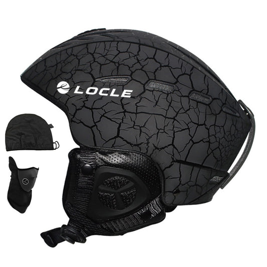 Casco da sci da neve unisex per bambini, taglia 52-61 cm