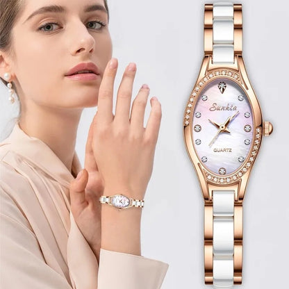 Orologi Da Donna Di Lusso Con Quadrante Al Quarzo