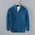 Half-Turtleneck Knitted Sweater - Automation and Energy