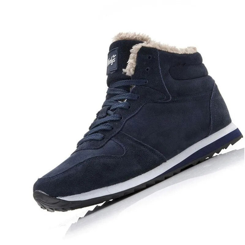 Men's Snow Plush Winter Boots - Fashion - Automation and Energy