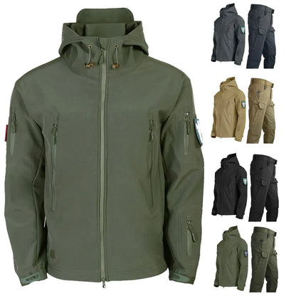 Chaqueta térmica militar táctica impermeable