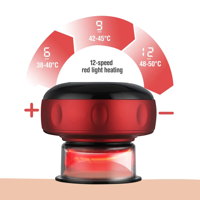 Electric Vacuum Cupping Massager Magnet Therapy Slimming - Automation and Energy