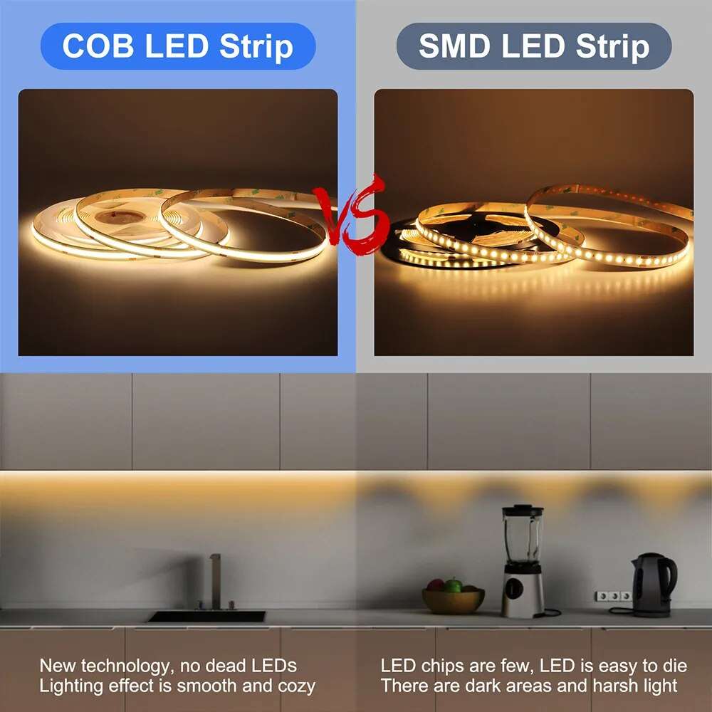 LED Tape Strip Light with RGB Dimmer Power Supply Wifi Smart Controller