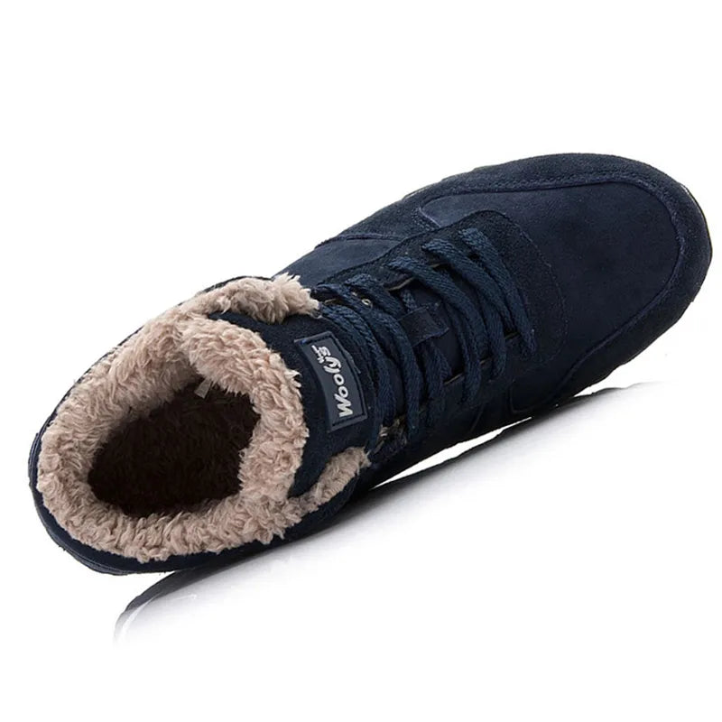 Men's Snow Plush Winter Boots - Fashion - Automation and Energy