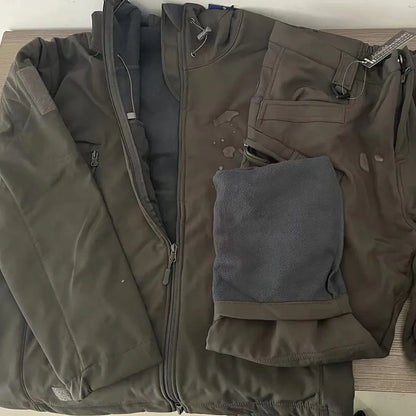 Chaqueta térmica militar táctica impermeable