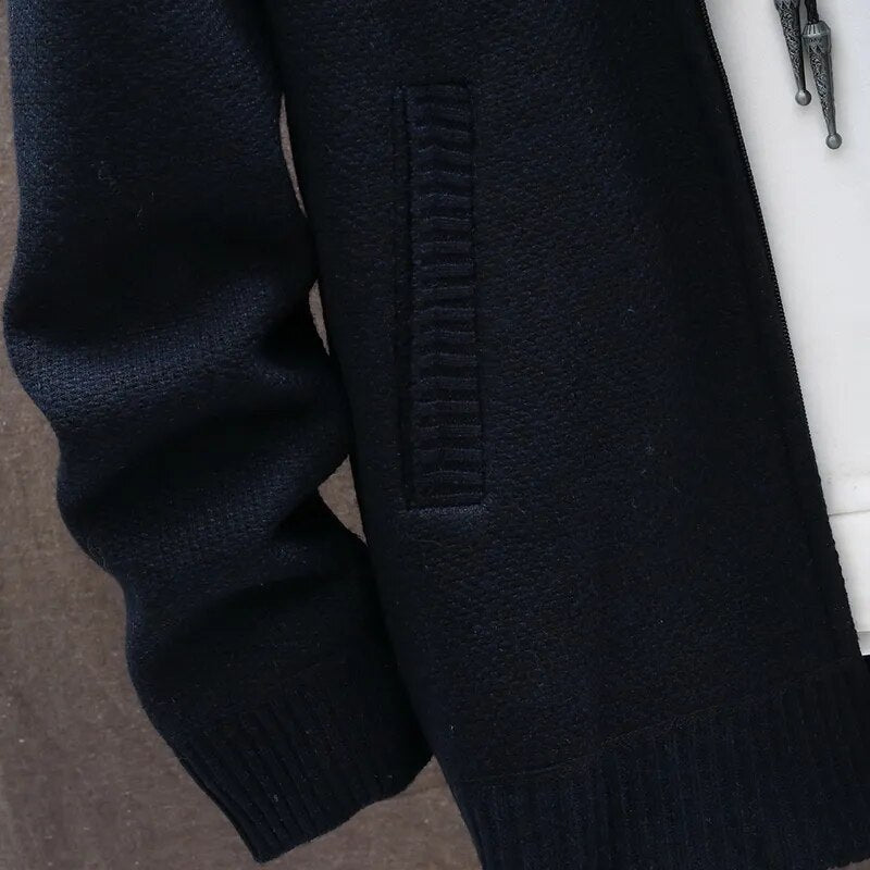 Thin Men's Jacket with Hood - Automation and Energy