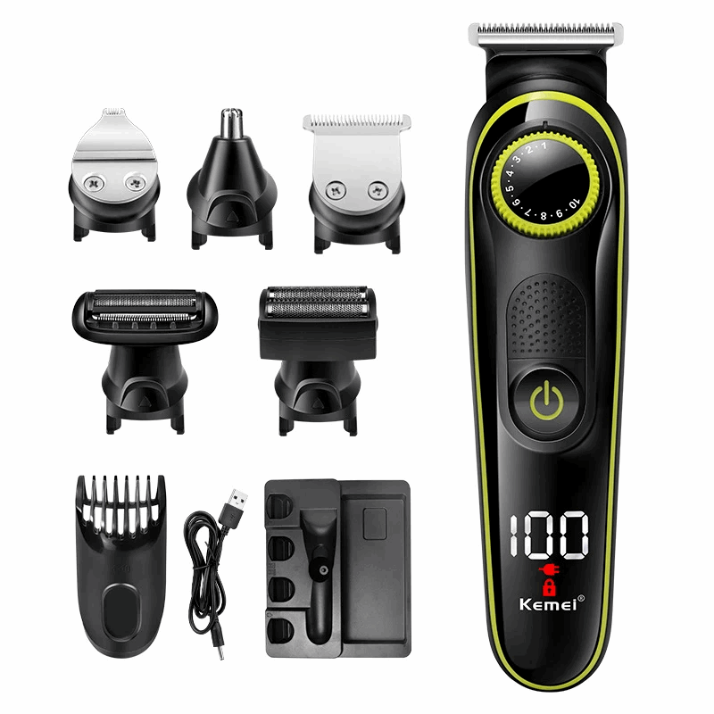 Waterproof Cordless Men's Electric Haircut Machine