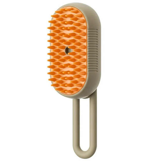 Electric Pet Steam Brush 3 In 1 Spray